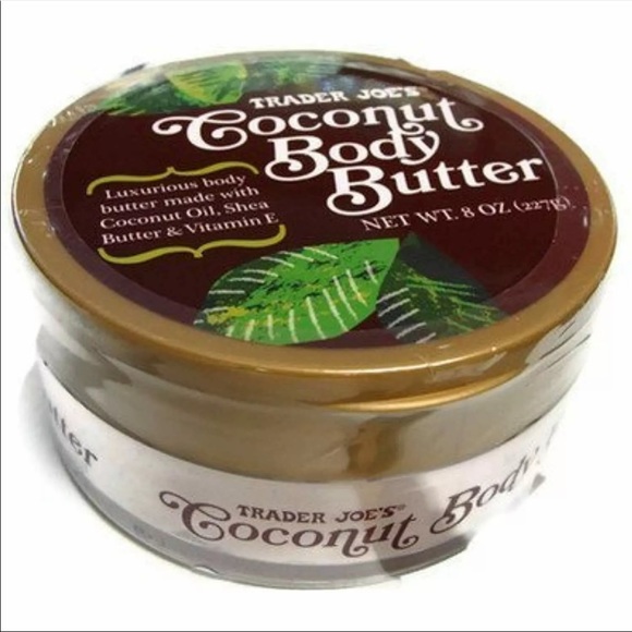 New Trader Joe's 8 Oz. Luxurious Coconut Body Butter - Sealed - Picture 3 of 6